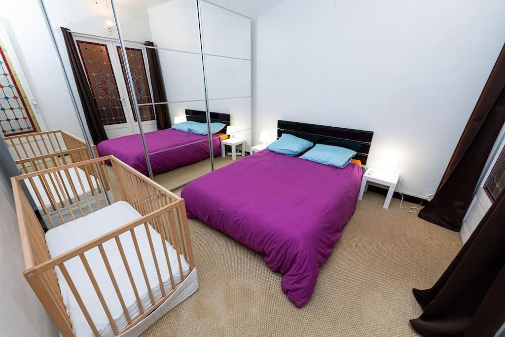 Anna-Maria : Grand Appartement 10 Personnes+Parking Prive -Actif+ Location- Marsylia Zewnętrze zdjęcie